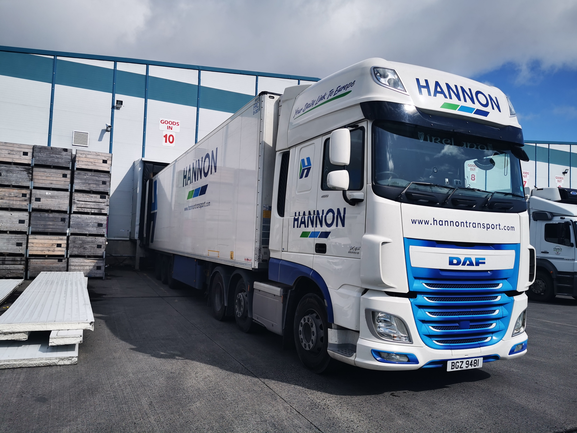 HANNON Delivery direct to Customer Depot