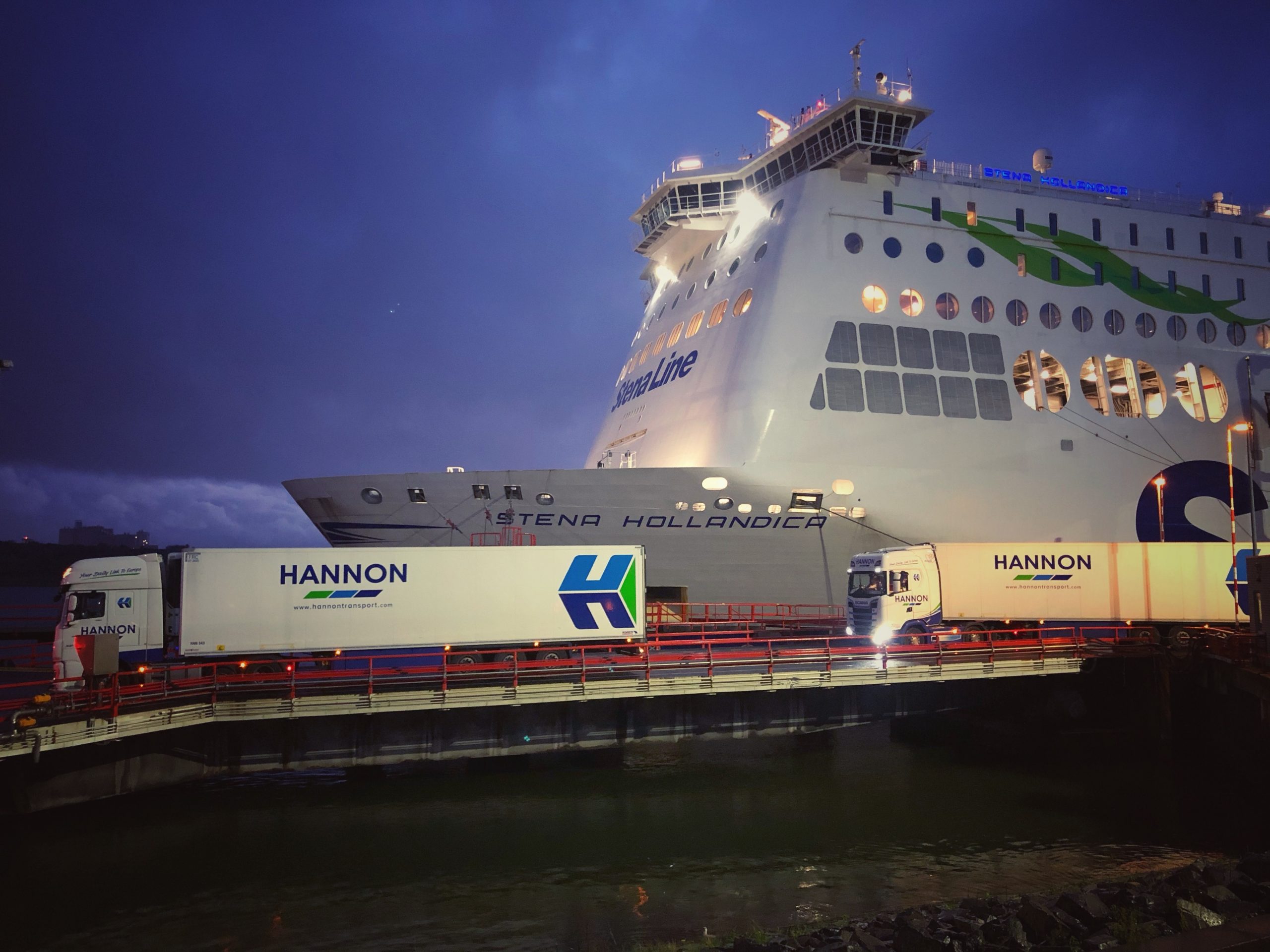 HANNON Transport at Port Hoek van Holland