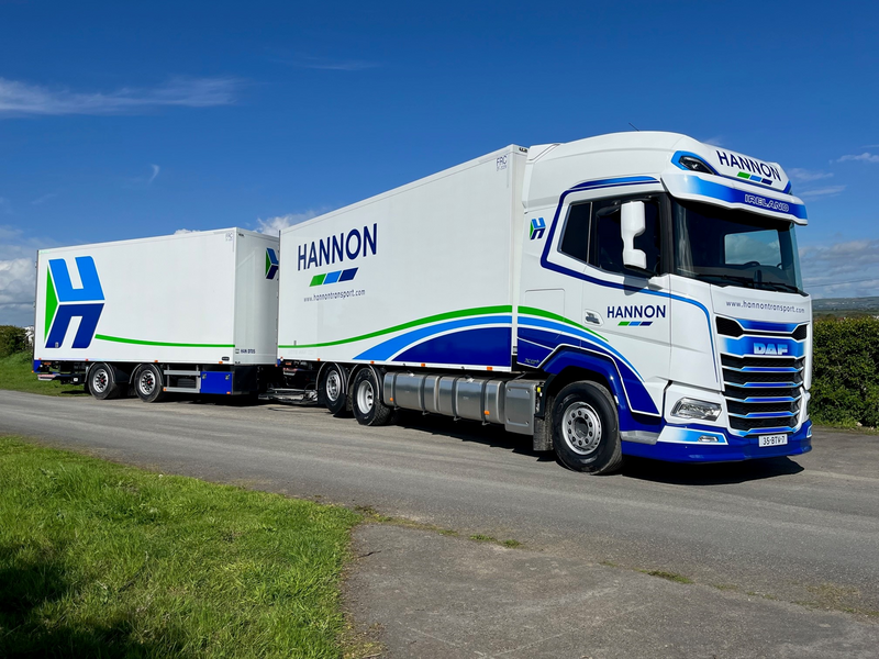 HANNON Logistics BV – Temperature Controlled Logistics – Ireland, UK & Europe – Road Train