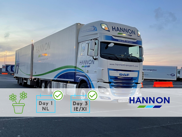 HANNON Transport – Temperature Controlled Logistics – Ireland, UK & Europe – Road Train Fleet
