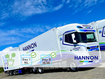 HANNON Logistics BV – Temperature Controlled Logistics – Ireland, UK & Europe – Road Train