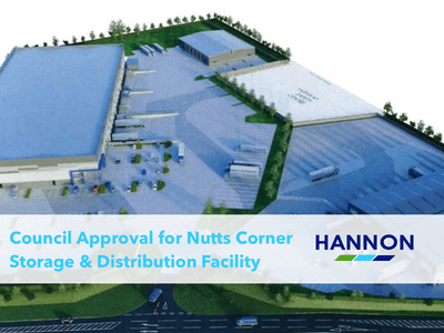 Council Approval for Nutts Corner Storage & Distribution Facility