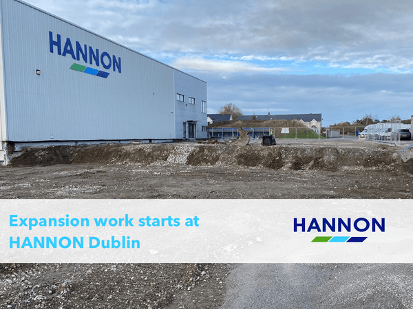 HANNON Transport Group: Work starts at HANNON Dublin Hub. This work is part of HANNON Infrastructure Programme.