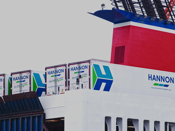 HANNON Transport - Stena Line - Dublin Holyhead - Fresh Produce Logistics