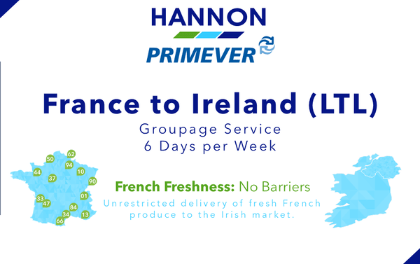 HANNON Primever France Ireland LTL FR-IE