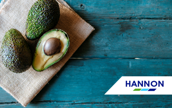 Avocados on a wooden table