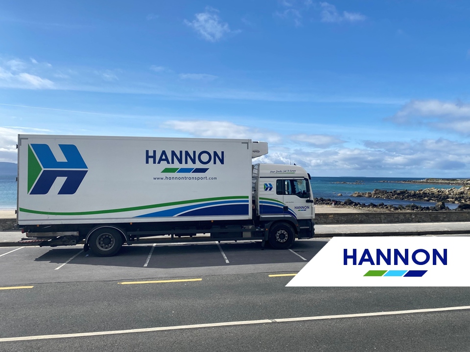 Truck parked on seafront
