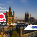 Text Overlay on background of Cologne