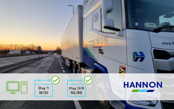 Truck parked on side of road