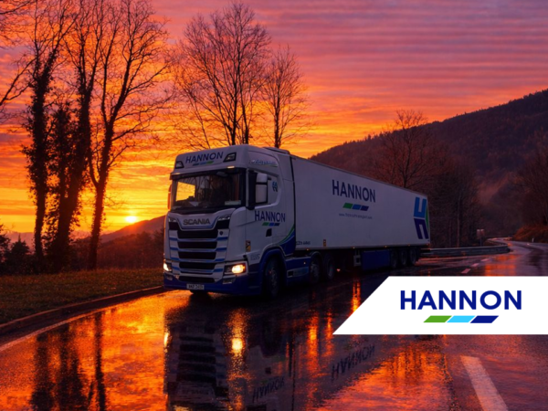 Week 4 - Trusted Transport Partner for Freight Forwarders Lorry parked with sunset in the background