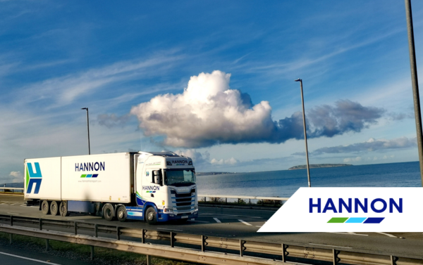 lorry on road